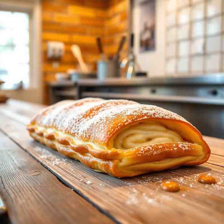 Topfenstrudel Recipe Bake Bakery-Style Quark Strudel